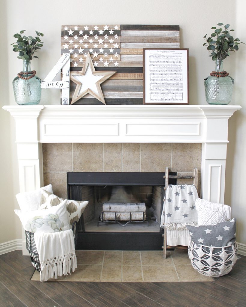 patriotic-mantel