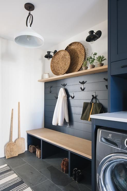 Mudroom with Wall Hooks