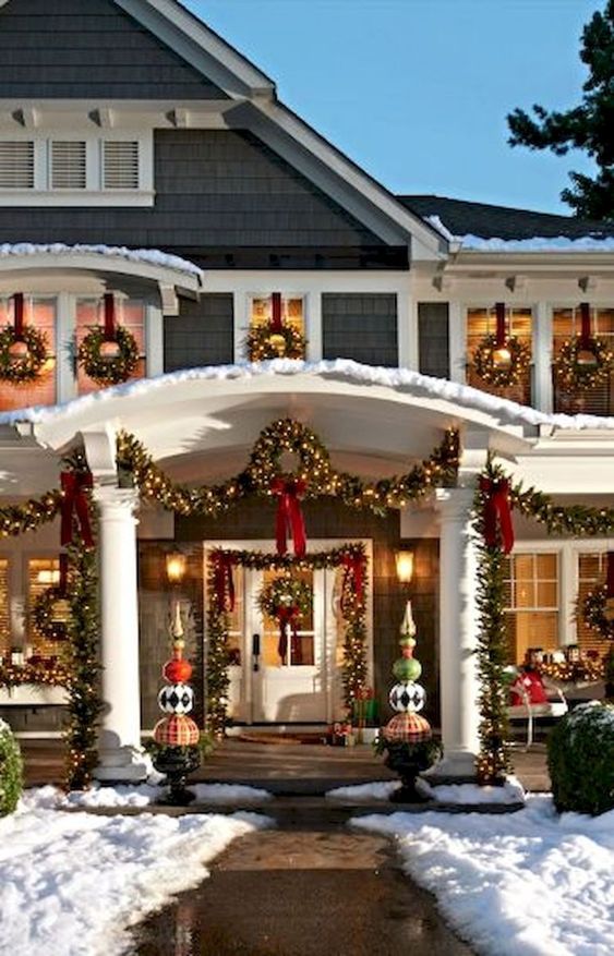 How To Decorate Your Porch For The Christmas Season - Decor Steals Blog