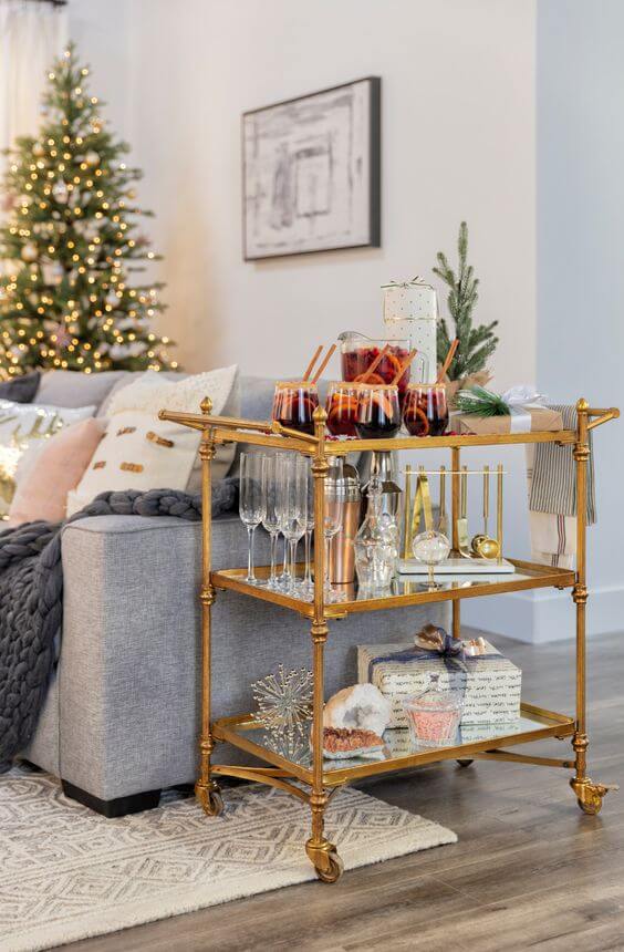 Great Bar Cart Ideas To Use When Entertaining Decor Steals Blog