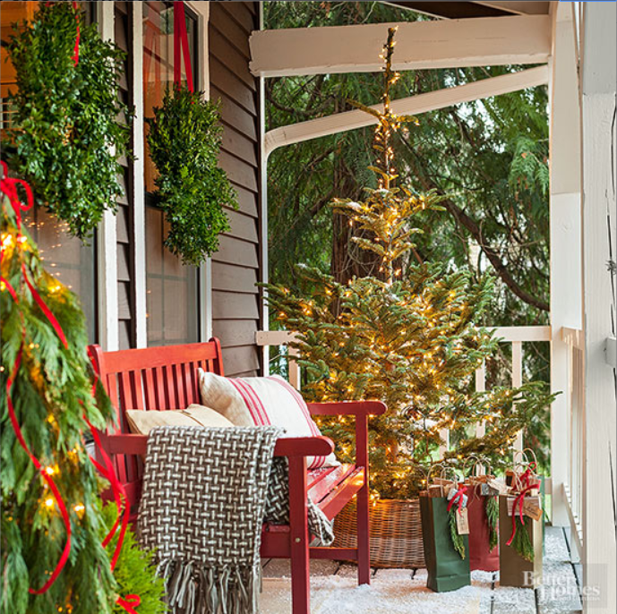 How To Decorate Your Porch For The Christmas Season - Decor Steals Blog