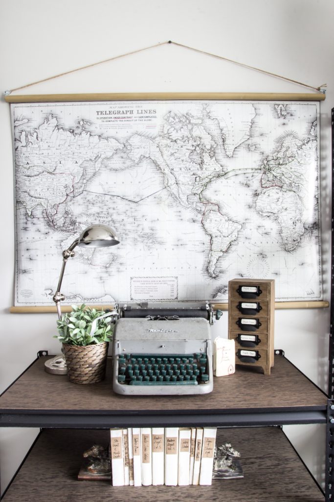 Vintage Inspired Office 