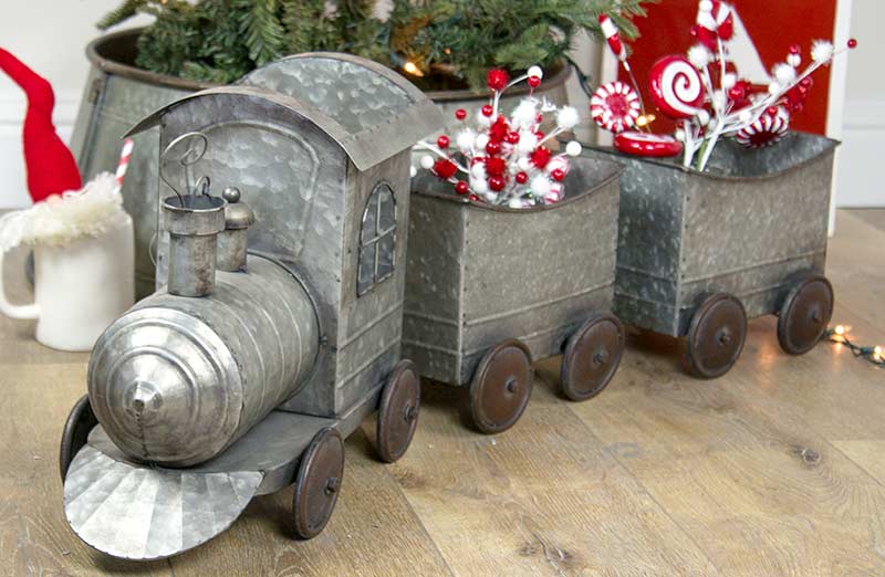 Huge Galvanized Train