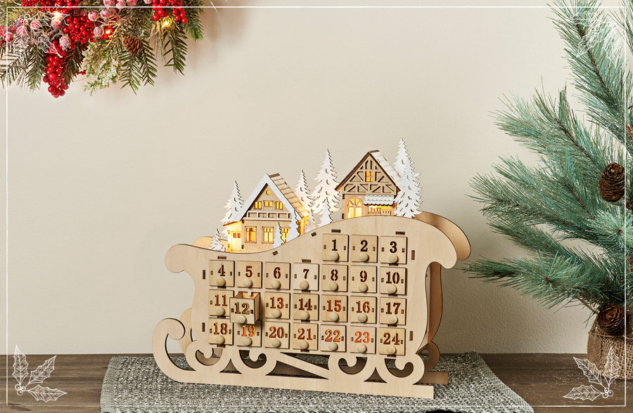 Wooden Advent Calendar