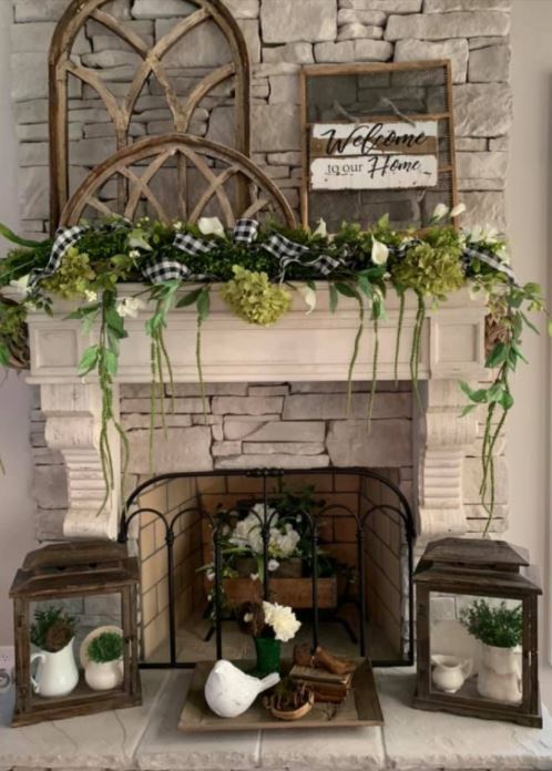 Fireplace Shelf Ideas: Beautiful Mantels with or without a Fireplace!