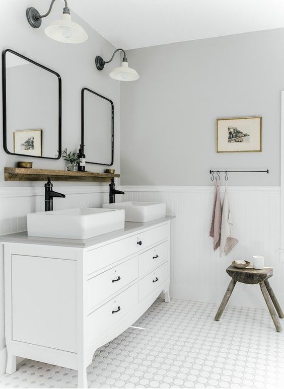 Modern Farmhouse Bathroom