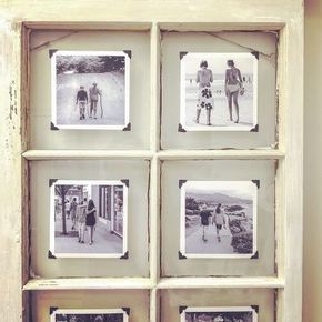 old window frame ideas with photos