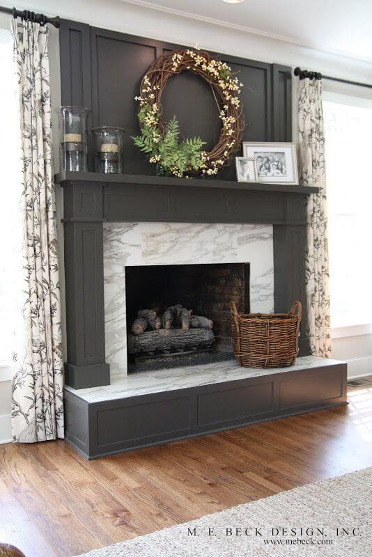 painted-mantel