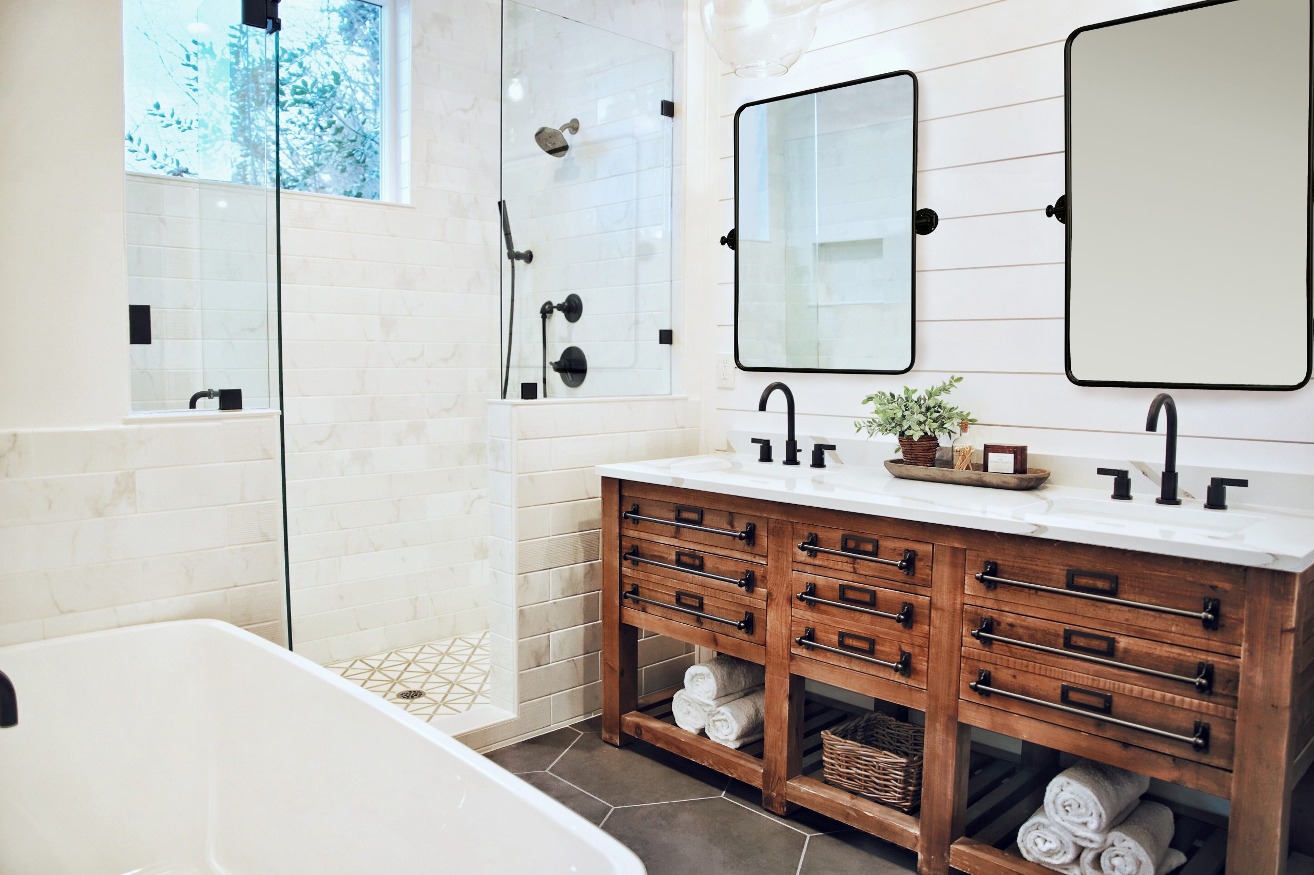 Bathroom Mirror Ideas – 10 Beautiful Designs To Suit any Bath, Shower, or Powder Room