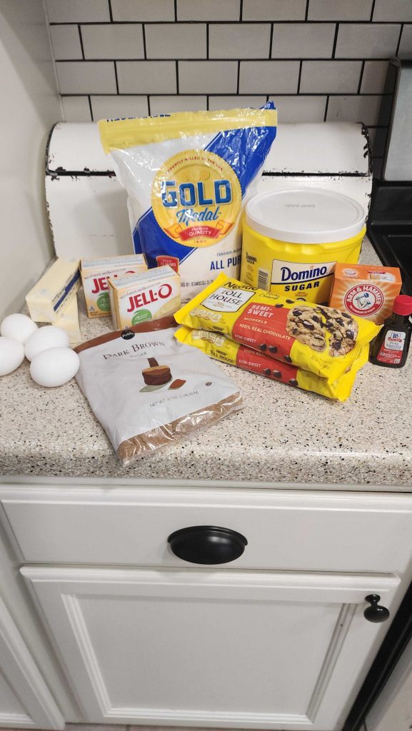 Chocolate Chip Cookie Recipe Ingredients