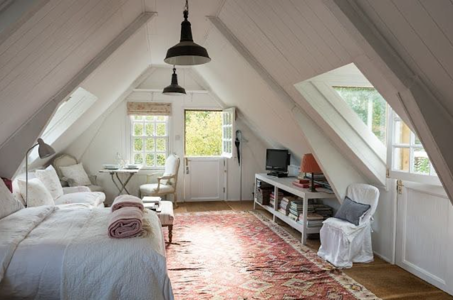 Embrace the Quirky Charm: How to Decorate a Bedroom with Slanted Walls